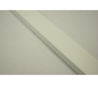 Ribbed Rail (Gold Series) 1-1/2" x 5-1/2" x 16' White For Vinyl Fences